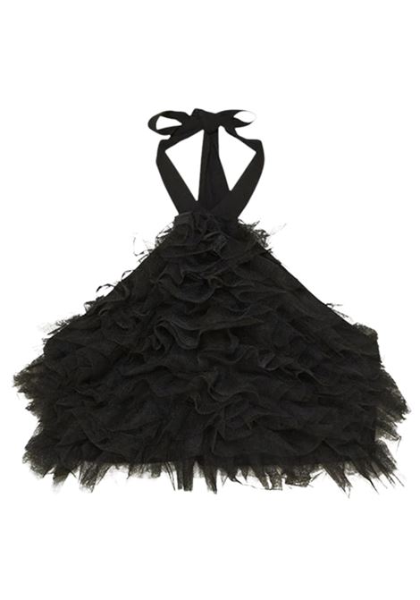 Top bambina nero in velo Patrizia Pepe | 7F0021/MANERO
